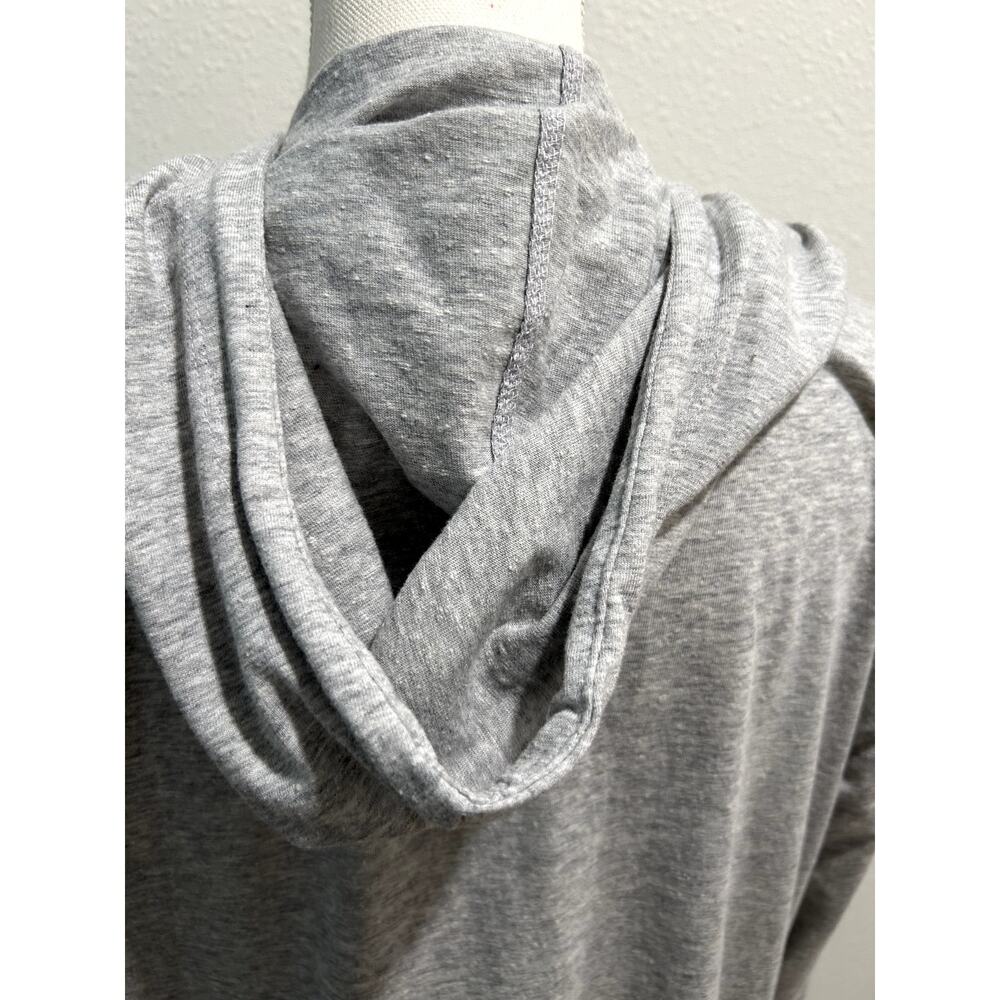 ID Ideology Womens Retro Full Zip Jacket Grey Whisper Heather XXL Lightweight - Picture 5 of 7